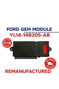 Rebuilt Ford GEM Module YL14-14B205-AB Plug N Play - Picture 1 of 1