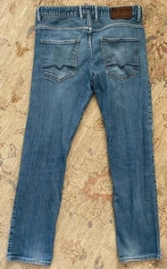 Hugo Boss Orange Herren Blue Denim Jeans Gr. 33/32 (passt 32x29,5) Straight Leg - Bild 1 von 13
