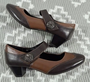Zapatos Mary Jane de cuero Pediconfort para mujer UK3 EU36 NUEVOS SIN ETIQUETAS PRECIO DE VENTA SUGERIDO POR EL FABRICANTE 62 £ marrón damas - Imagen 1 de 13