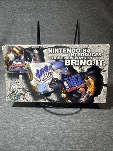 Nintendo 64 N64 Promo VHS Cassette Tape Introduces Three New Ways To Bring It - Picture 1 of 7