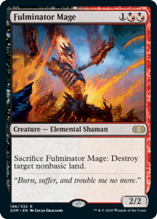 MTG - Fulminator Mage - Double Masters - NM, English Magic FLAT RATE SHIP - Image 1 of 1