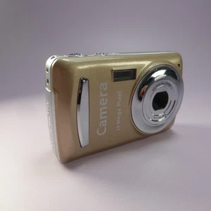 16.0MP Unbranded Digital Camera Gold Tested - Picture 1 of 8