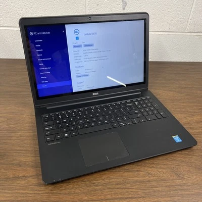 Dell Latitude 3550 15" Laptop i3-4005u 4gb Ram 500gb SSD Windows 8.1 Pro - Image 1 of 4