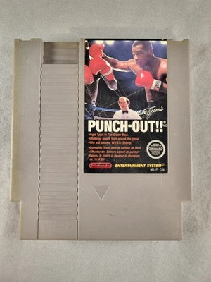 Mike Tyson's Punch-Out!!, NES, Loose, Authentic! - Image 1 of 3