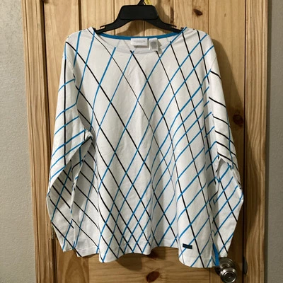 Prenda deportiva de manga larga Liz Claiborne para mujer talla 2X Foto 1 de 4