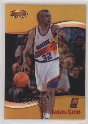 Bowman's Best Refractor 1998-99/400 Jason Kidd #1 Salón de la fama Foto 1 de 2