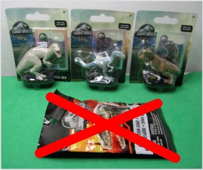 Mattel Micro Collection: Mini figuras de dinosaurios Jurassic Park World Foto 1 de 4