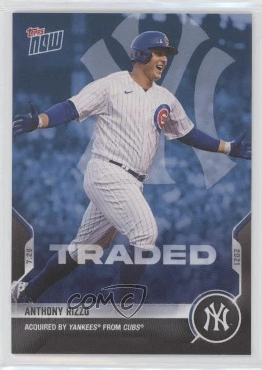 2021 Topps Now /1000 Anthony Rizzo #573 - Image 1 of 2