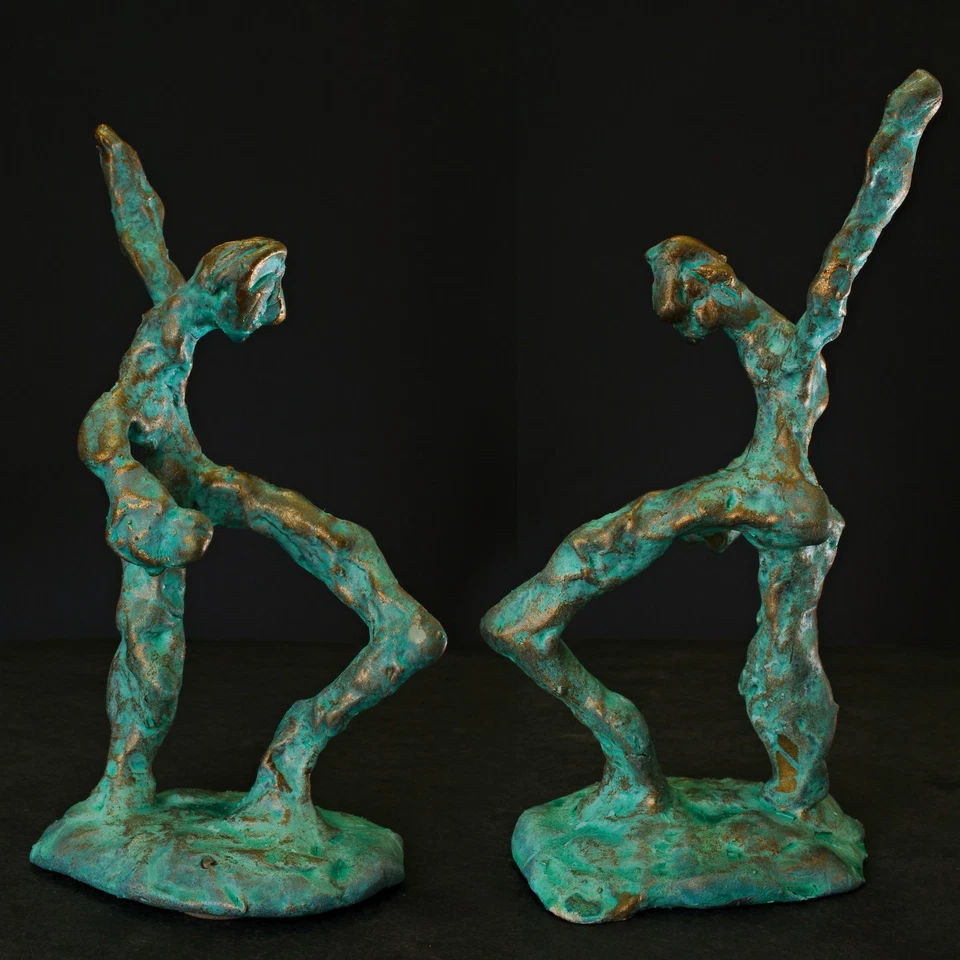 Skulptur Figurine Keramik Dämonen Dostojewski sign Prof em A Loeschner-Gornau - Bild 1 von 4