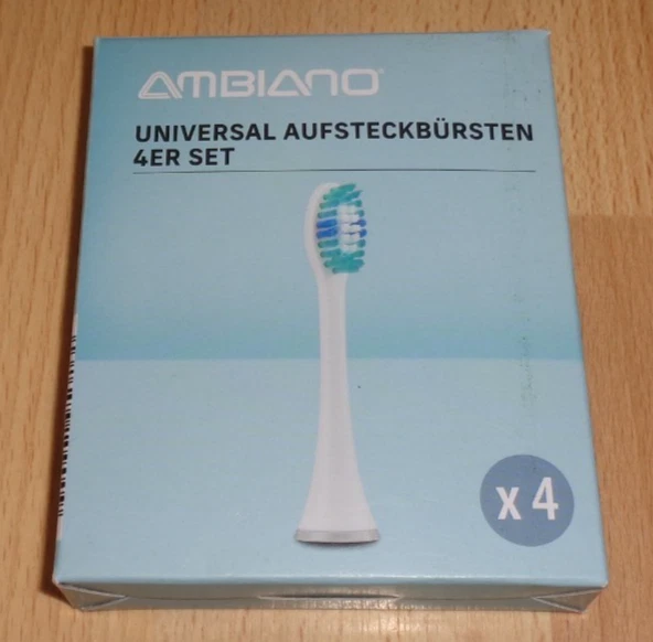 ambiano® Universal Aufsteckbürsten SET,4 Stück,NEU!