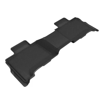 3D MAXPIDER KAGU BLACK 2ND ROW FLOOR MAT FOR TOYOTA SEQUOIA 23-26 - Image 1 of 4