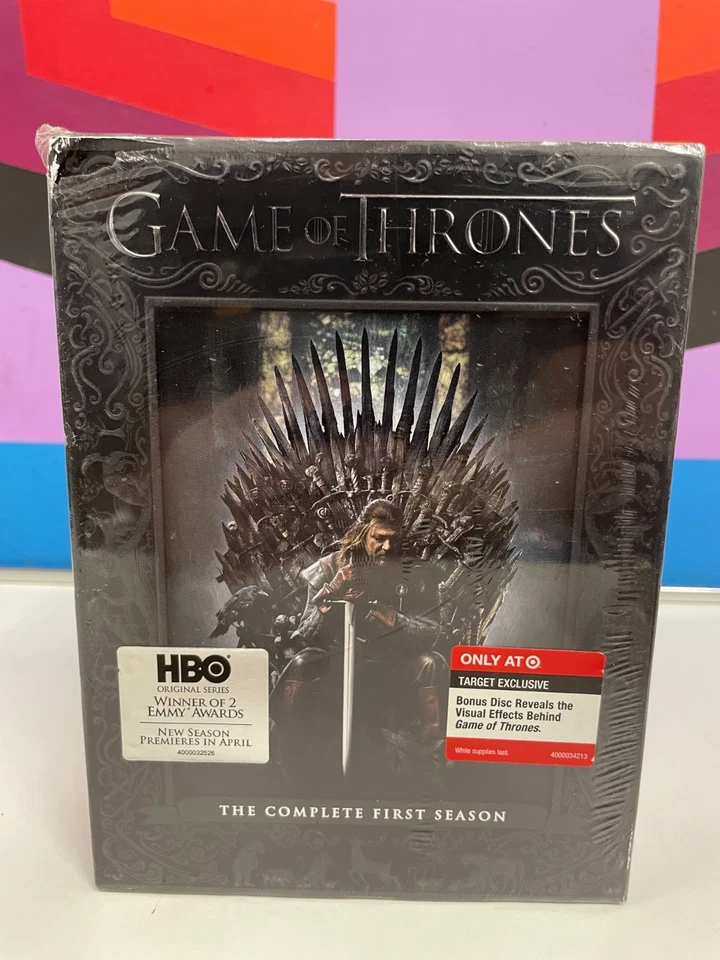 Game of Thrones Season 1 DVD Target Exclusive Bonus Disc HBO Emmy Winner - Image 1 of 4