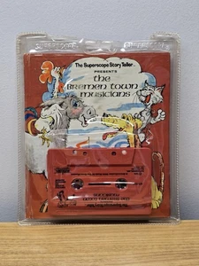 1978 Superscope Story Teller Book Cassette Tape The Bremen Town Musicians - Imagen 1 de 2
