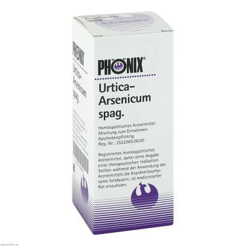 PHÖNIX LABORATORIUM GMBH 3x PHÖNIX URTICA arsenicum spag.Mischung 100 ML PZN 4223955