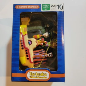 Ornamento natalizio sottomarino giallo The Beatles Kurt S Adler 2012 - Foto 1 di 1