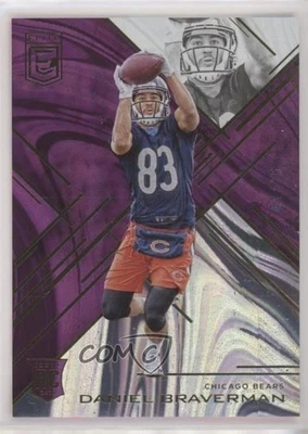2016 Donruss Elite Elite Rookies Purple /25 Daniel Braverman #157 Rookie RC - Image 1 of 2