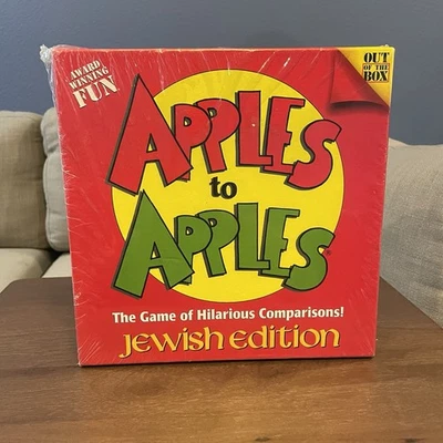 Apples To Apples: Jewish Edition -The Game of Hilarious Comparisons (New/Sealed) - Image 1 of 4