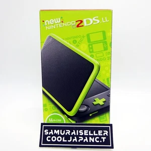Nuevo Sistema Consola Nintendo 2DS XL LL Negro Lima Japón NUEVO - Imagen 1 de 11