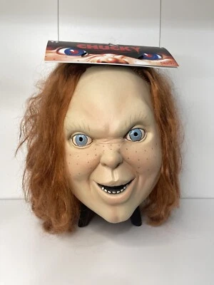 Chucky Adult Mask TINSLEY * Child's Play Horror Halloween Costume Scary * - Image 1 of 4