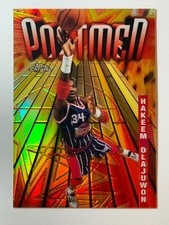 1998-99 Topps Chrome Season's Best Hakeem Olajuwon #SB25 Postmen Refractor.