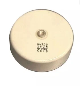 Murata 2500pF, 20KV, N4700, high voltage, doorknob capacitor - Picture 1 of 1