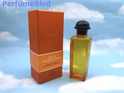 EAU DE MANDARINE AMBREE DE HERMES EAU DE COLOGNE 3,3 FL. OZ 100 ML NUEVO Foto 1 de 3
