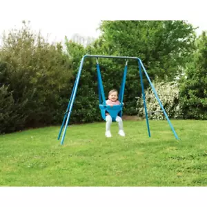 Kids 2 in 1 Swing Set Growing Baby & Toddler Outdoors Adjustable Comfy AUS STOCK - Picture 1 of 10