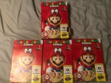 Kellogg's Nintendo SUPER MARIO CEREAL amiibo Limited Edition Odyssey Boxes