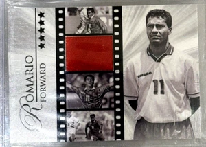 Futera Unique Nostalgia Legends Romario Flamingo Game Used Memorabilia 04/19. - Picture 1 of 8