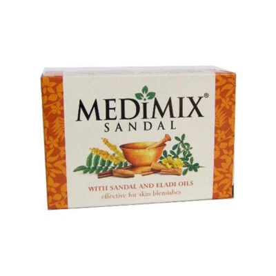 Medimix Ayurvedic Sandal Bathing Bar Soap -125Gram -Free Ship - Image 1 of 4