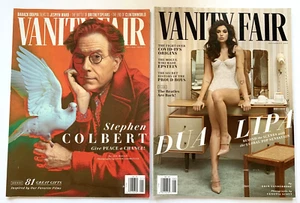 Vanity Fair magazine Lot of 2 Holiday 2020/2021 Colbert July/Aug 2021 Dua Lipa - Bild 1 von 5