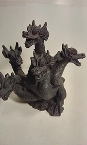 Dragon Incense Burner Five Headed Smoke Breathing 8.5" Tall - Picture 1 of 18