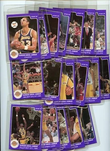 Kareem Abdul-Jabbar 1984-85 star set 1-18 NM-Mint Condition! - Picture 1 of 7