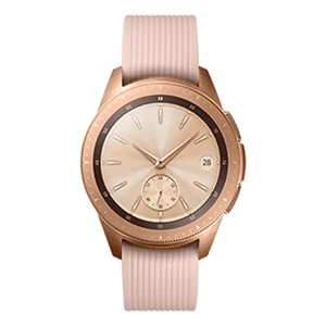 Samsung Galaxy Watch GPS + Cellular 42mm Aluminiowe etui w kolorze różowego złota i silikonu - Zdjęcie 1 z 1