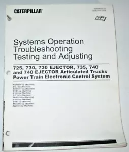 *Caterpillar 725 730 735 740 Truck ELECTRONIC CONTROL SYSTEM Service Manual 2005 - Picture 1 of 9