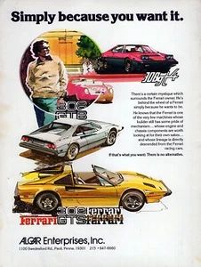 1978 Ferrari 308 GT4 GTB & GTS Original RARE Color Print Ad - Picture 1 of 1