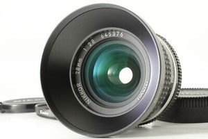 Nikon Ai-s 28mm f/2.8 [N MINT] Ais Nikkor Wide Angle MF Lens w/Hood From JAPAN