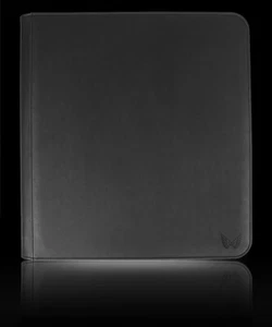 ARK 12-Pocket Pages Leatherette Binder Album Folder 480-Card Cap Pokemon MTG NBA - Picture 1 of 12