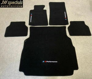Autoteppich Kofferraummatte für BMW E39 5er Limousine Performance 5tlg Velours - Bild 1 von 4