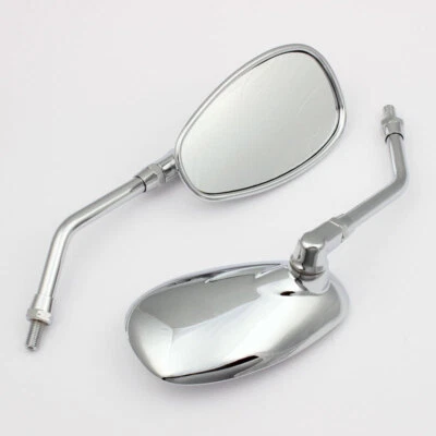 2x Rétroviseur Miroir pour Yamaha VMX-12 1200 Vmax 85-98  SYM Fiddle 50 Husky 12 - Photo 1/2