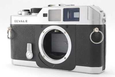 * Все работает ** Voigtlander BESSA R 35 мм дальномер пленочная камера корпус серебро только - Изображение 1 из 4