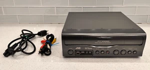 JVC SR-T5U SQPB (S-VHS Quasi Playback) VCR Sleek & Small -TESTED -SEE VIDEO! - Picture 1 of 16