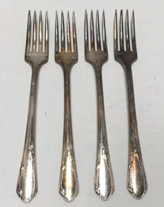 *17 PC.~KNIVES FORKS SPOONS~ Wm. Rogers Oneida Flatware Meadowbrook Heather SEE - Picture 1 of 11