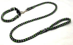 Hundeleine + Hundehalsband Vegas Führleine 1-3m mit Hs und Hundehalsband S-XL - Bild 1 von 4
