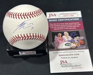 Rintaro Sasaki Signed Baseball ROMLB Autographed Auto Stanford Japan JSA COA - Picture 1 of 2