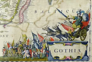 1641 - GOTHIA colorato a mano con passepartout - Foto 1 di 3