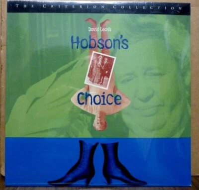 Hobson's Choice 1954 Laserdisc LD SEALED Criterion David Lean Charles Laughton - Image 1 of 2