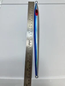 Saltwater Fishing Jig Vertical Metal Lead Jig Jigging Bait 300GR.AJ Tuna Grouper - Picture 1 of 2