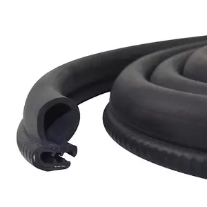 Automotive Door Weather Stripping 10Ft Car Door Rubber Edge Trim Seal Strip Gask - Picture 1 of 6