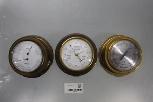 3 Alte Barometer / Wetterstation Vintage-Antik - Picture 1 of 9